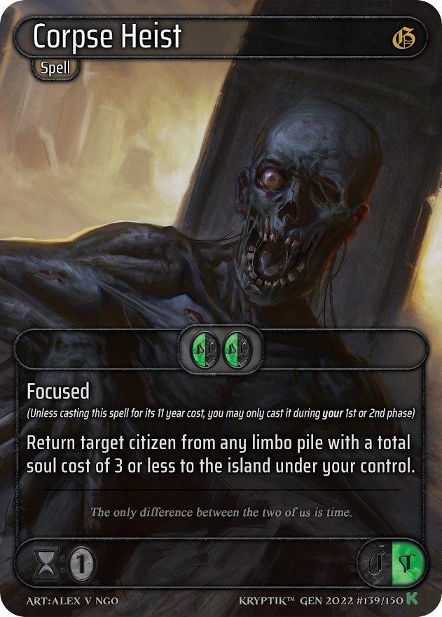 Corpse Heist (139) [KPT] - Kryptik TCG Single
