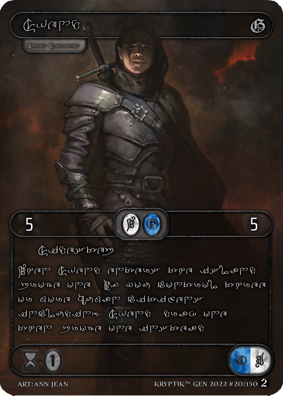 Svend (Silver Kryptik Language) (20) - Kryptik TCG Single