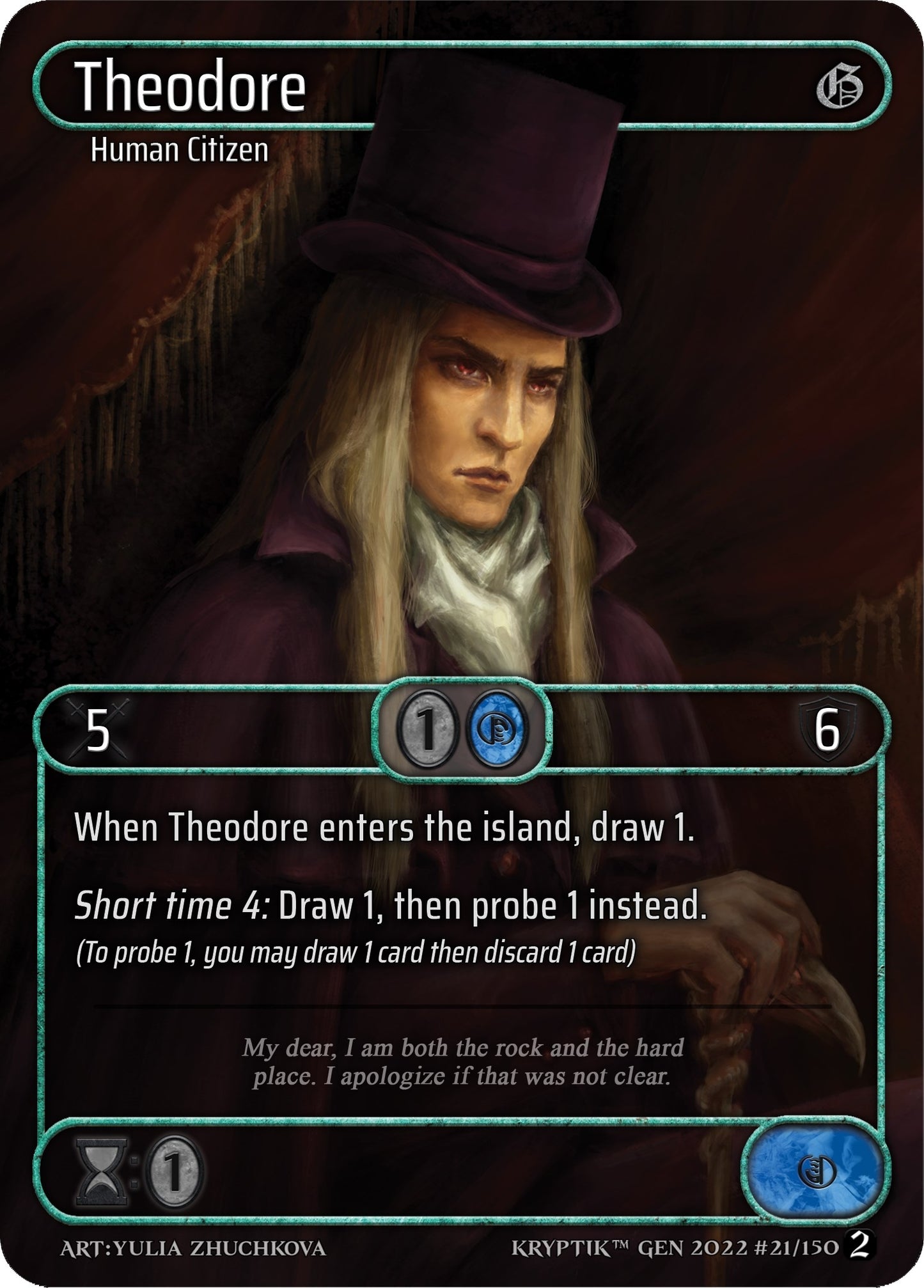 Theodore (Box Topper) (21) - Kryptik TCG Single