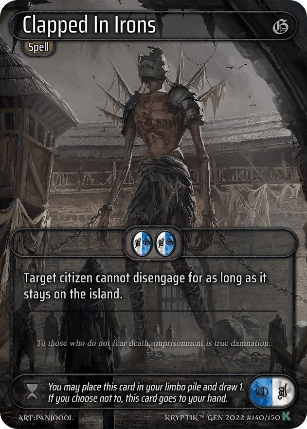Clapped In Irons (140) [KPT] - Kryptik TCG Single