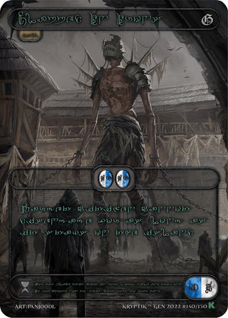 Clapped In Irons (Green Kryptik Language) (140) [KPT] - Kryptik TCG Single