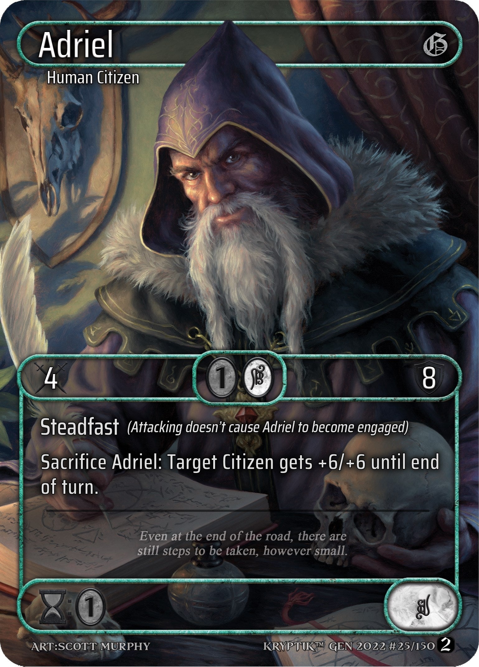 Adriel (Box Topper) (25) - Kryptik TCG Single