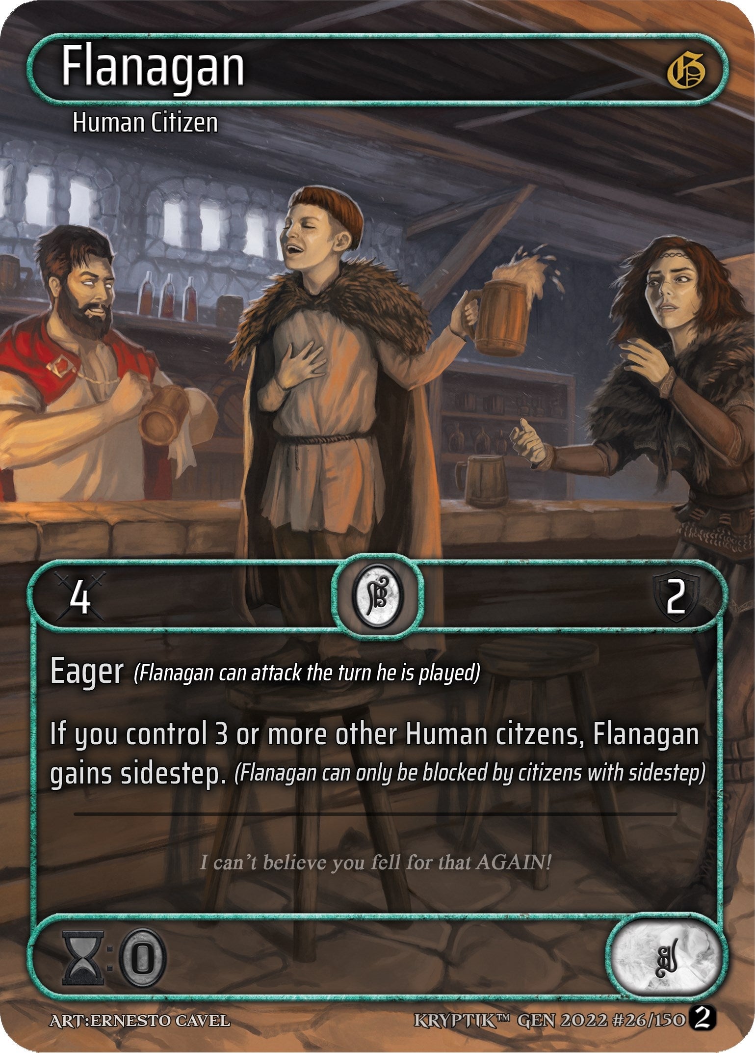 Flanagan (Box Topper) (26) - Kryptik TCG Single