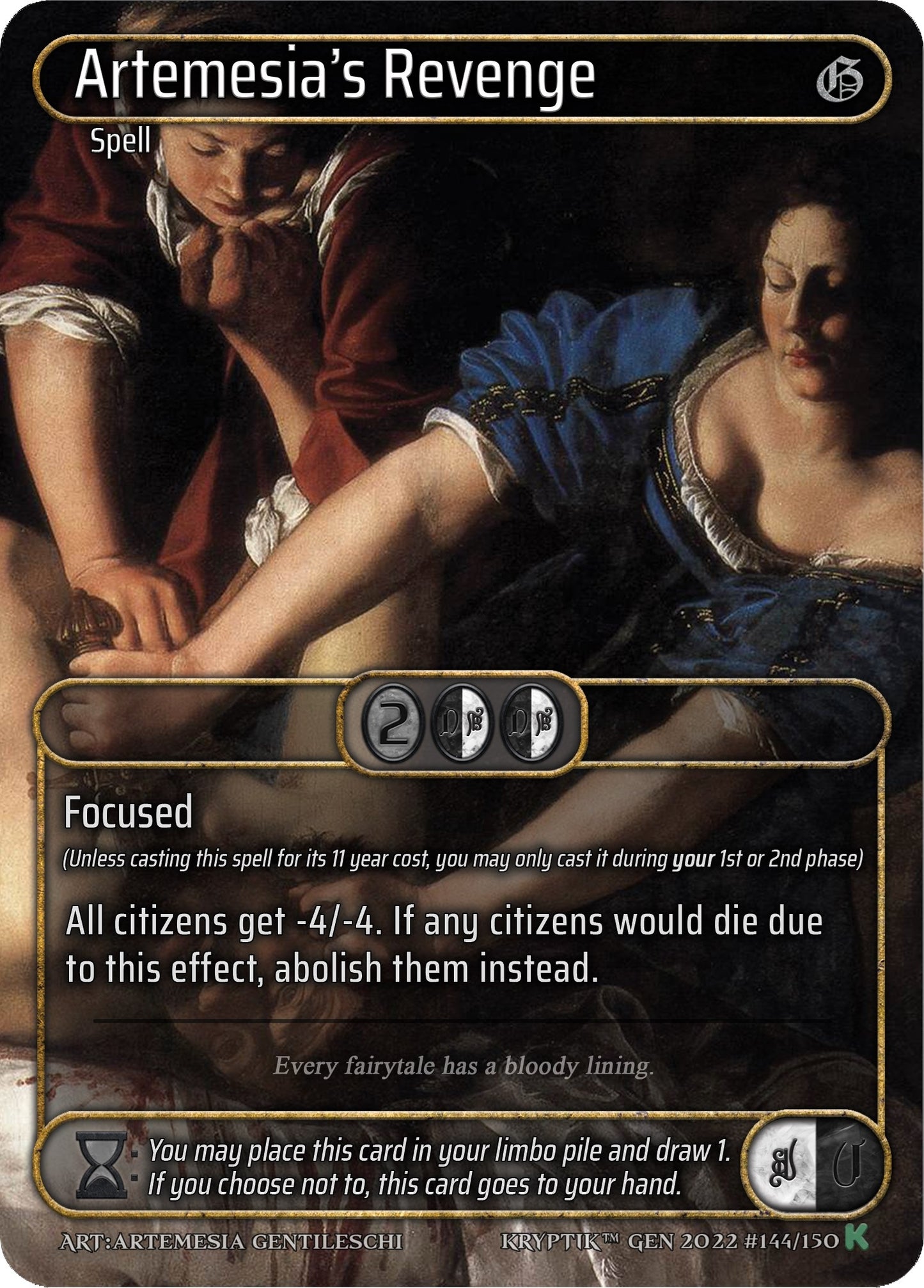 Artemesia’s Revenge (Box Topper) (144) [KPT] - Kryptik TCG Single