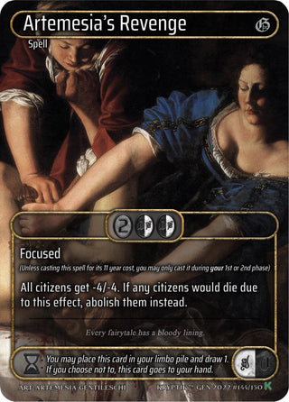Artemesia’s Revenge (Box Topper) (144) [KPT] - Kryptik TCG Single