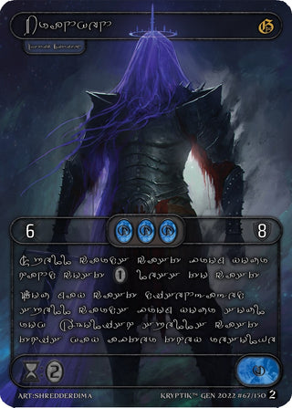Branwen (Silver Kryptik Language) (67) - Kryptik TCG Single