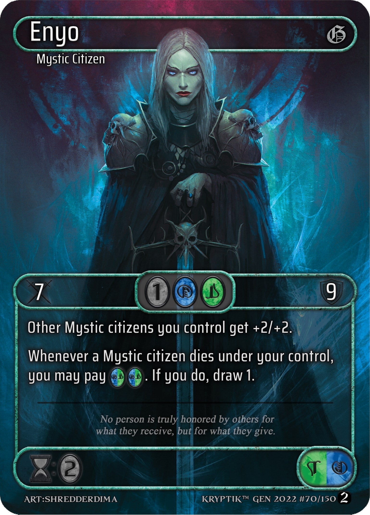Enyo (Box Topper) (70) - Kryptik TCG Single