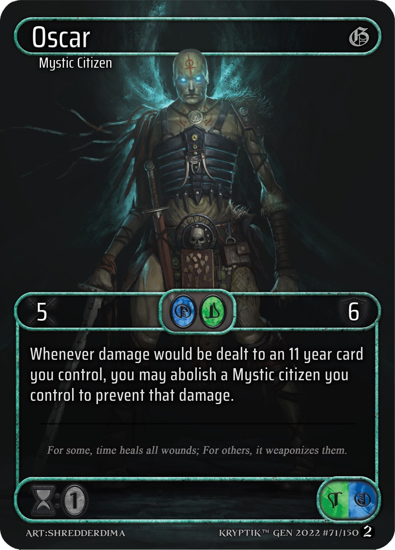 Oscar (Box Topper) (71) - Kryptik TCG Single