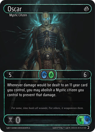 Oscar (Box Topper) (71) - Kryptik TCG Single