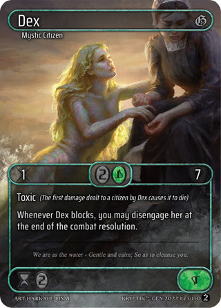 Dex (Box Topper) (73) - Kryptik TCG Single