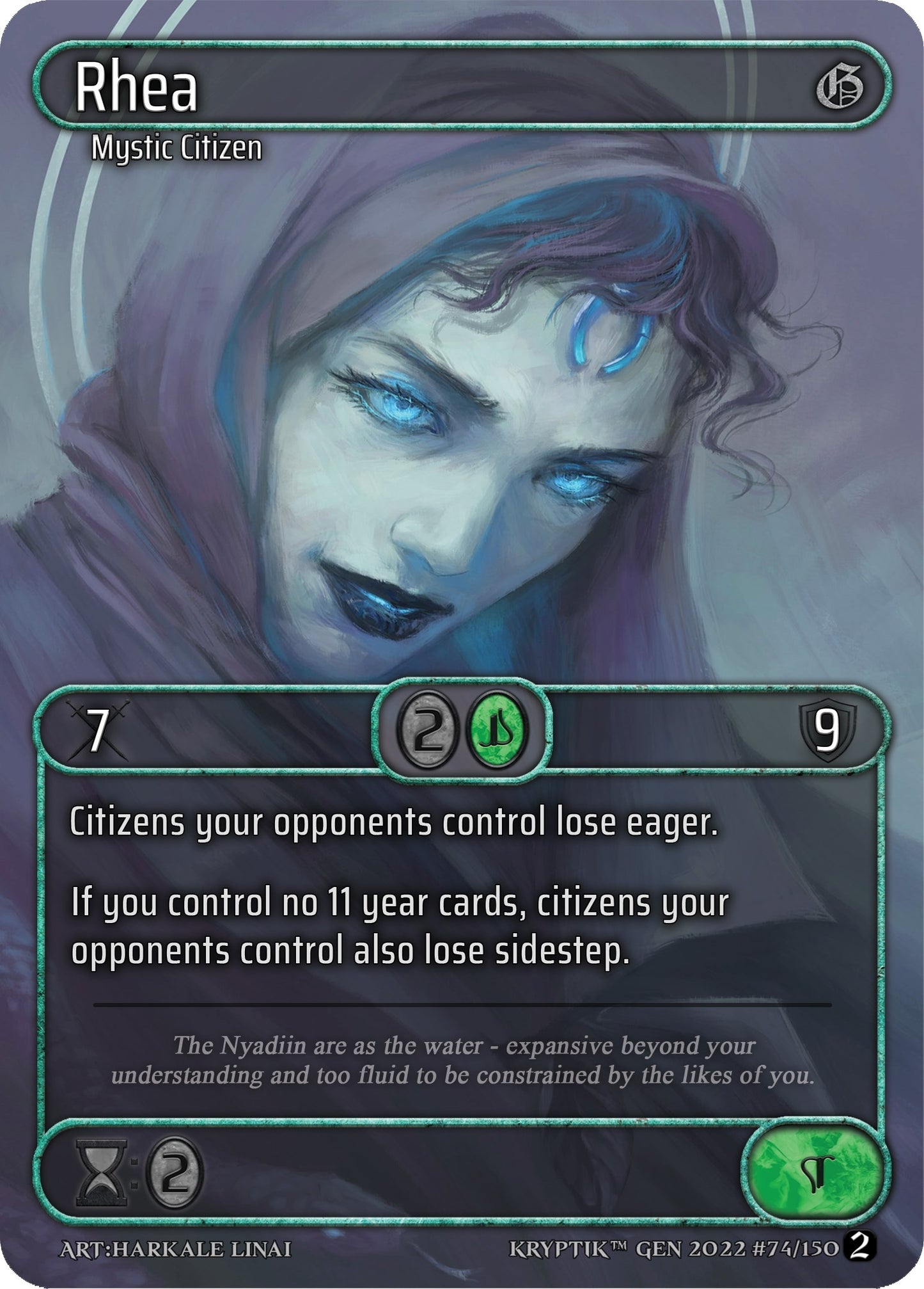 Rhea (Box Topper) (74) - Kryptik TCG Single