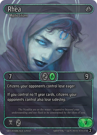 Rhea (Box Topper) (74) - Kryptik TCG Single