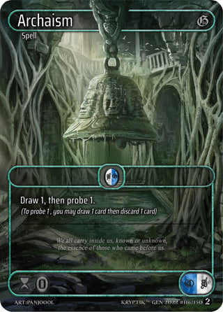 Archaism (Box Topper) (116) - Kryptik TCG Single