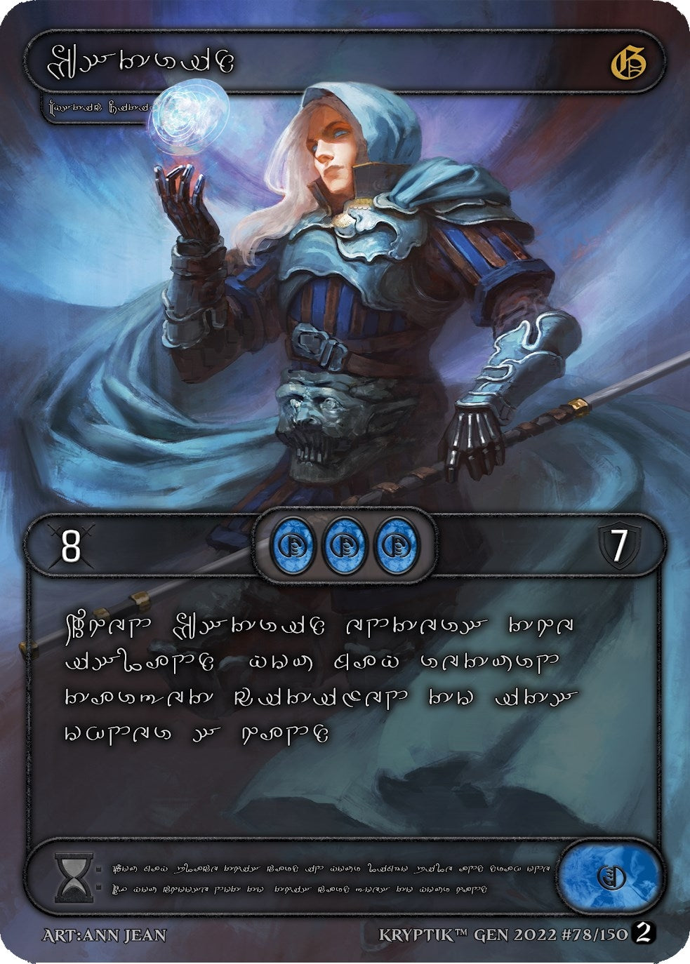 Estrid (Silver Kryptik Language) (78) - Kryptik TCG Single