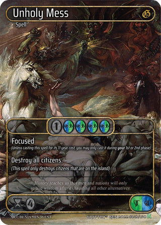 Unholy Mess (Box Topper) (148) [KPT] - Kryptik TCG Single
