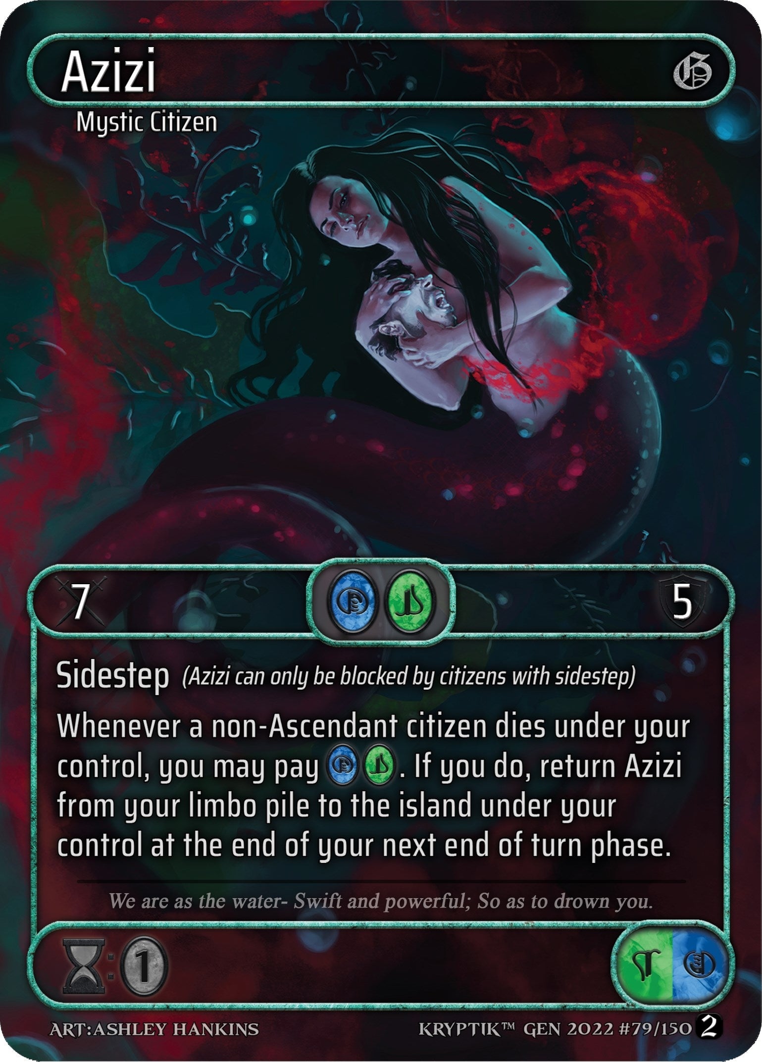 Azizi (Box Topper) (79) - Kryptik TCG Single
