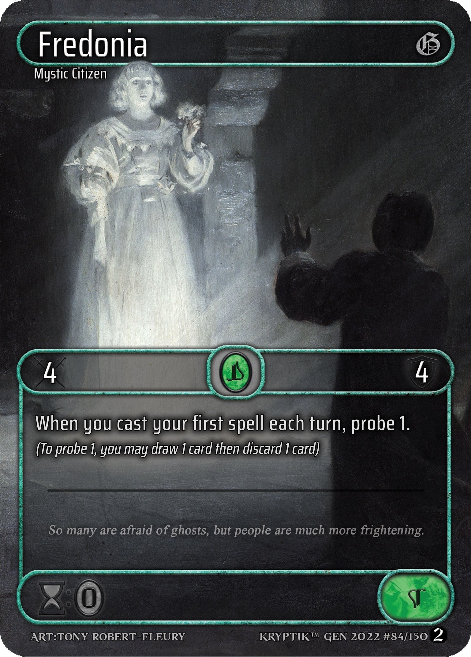 Fredonia (Box Topper) (84) - Kryptik TCG Single