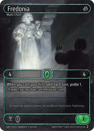 Fredonia (Box Topper) (84) - Kryptik TCG Single