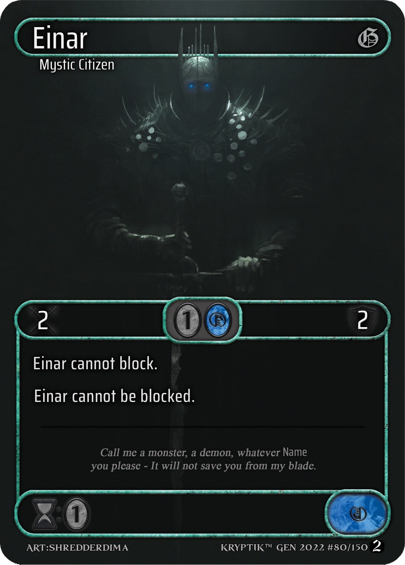 Einar (Box Topper) (80) - Kryptik TCG Single