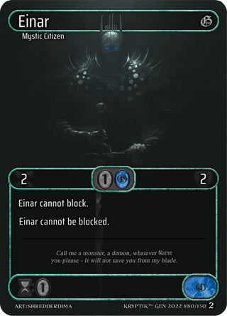 Einar (Box Topper) (80) - Kryptik TCG Single