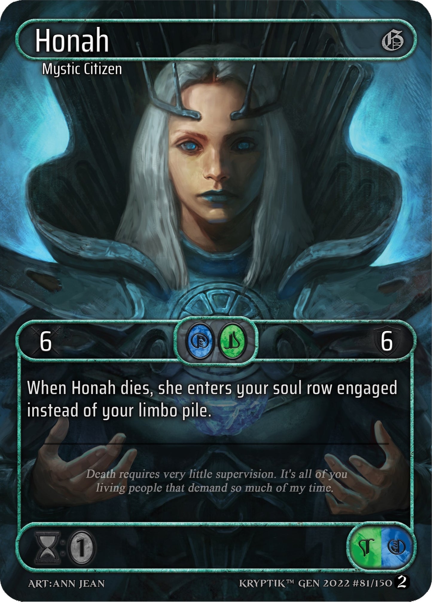 Honah (Box Topper) (81) - Kryptik TCG Single