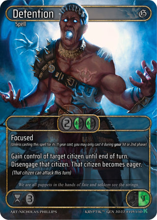 Detention (Box Topper) (149) [KPT] - Kryptik TCG Single