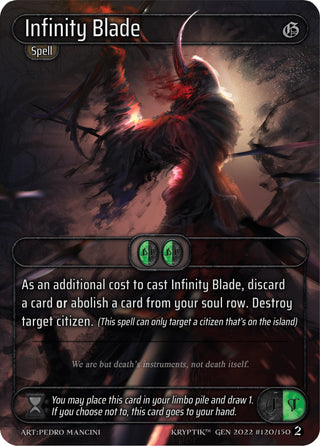 Infinity Blade (120) - Kryptik TCG Single