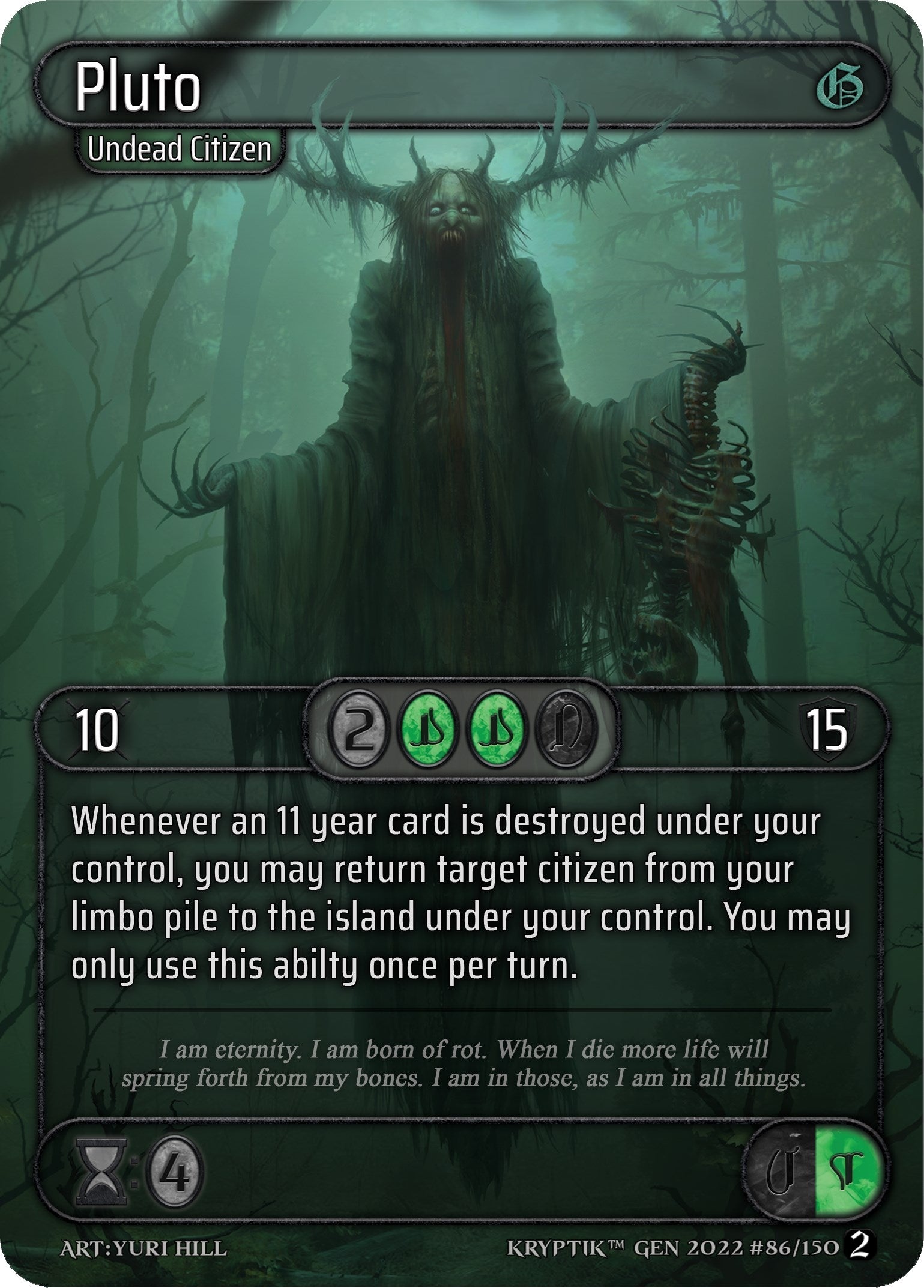 Pluto (86) - Kryptik TCG Single