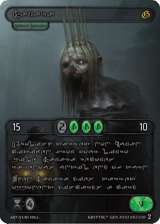 Samara (Silver Kryptik Language) (87) - Kryptik TCG Single
