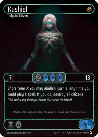 Kushiel (Box Topper) (59) - Kryptik TCG Single