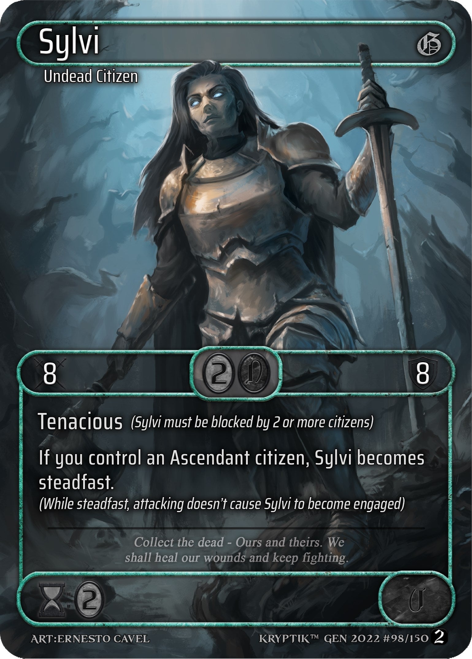 Sylvi (Box Topper) (98) - Kryptik TCG Single