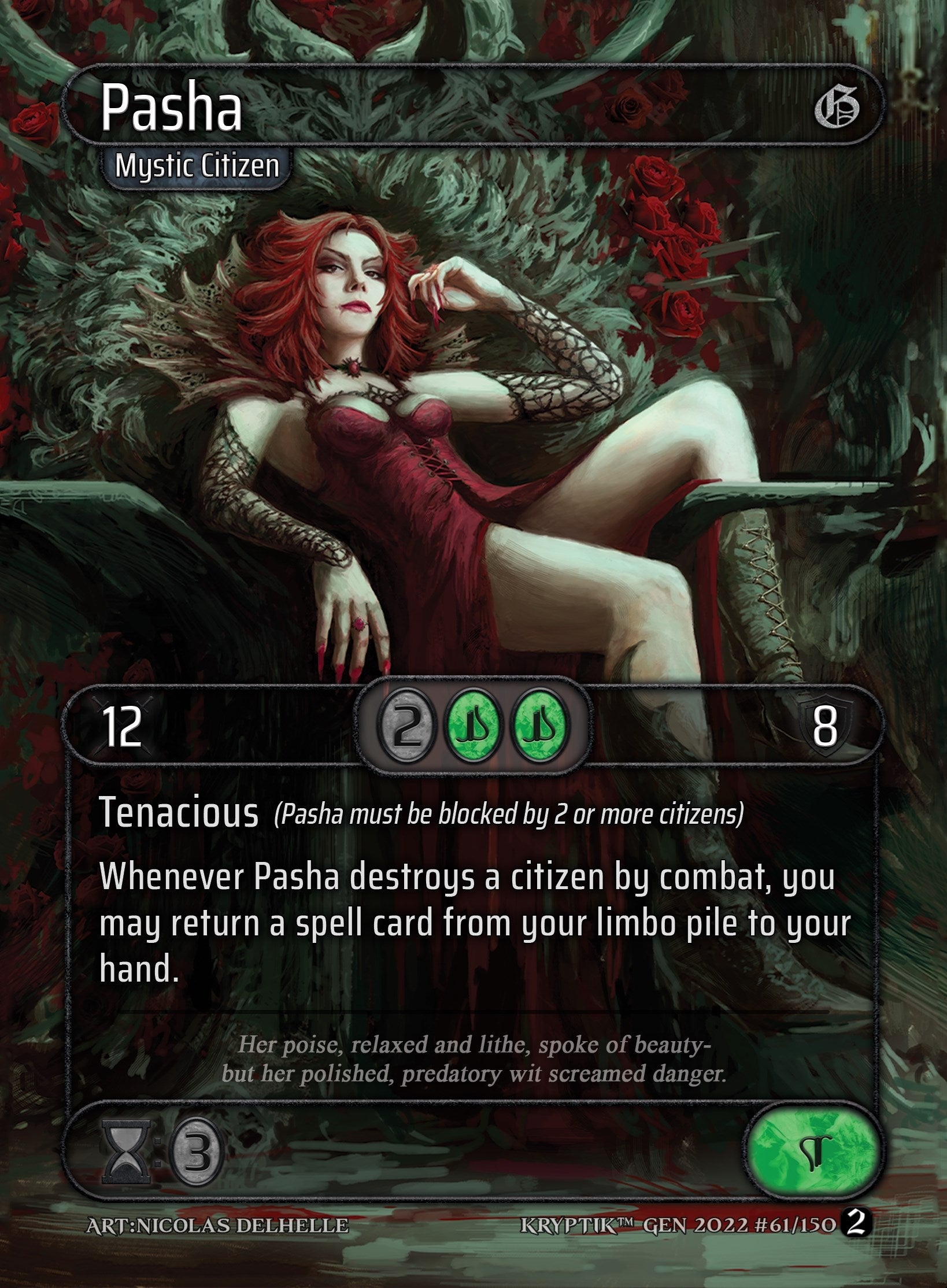 Pasha (61) - Kryptik TCG Single