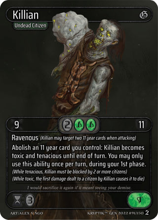 Killian (91) - Kryptik TCG Single