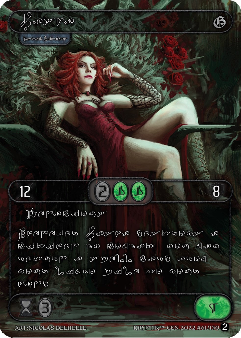Pasha (Silver Kryptik Language) (61) - Kryptik TCG Single