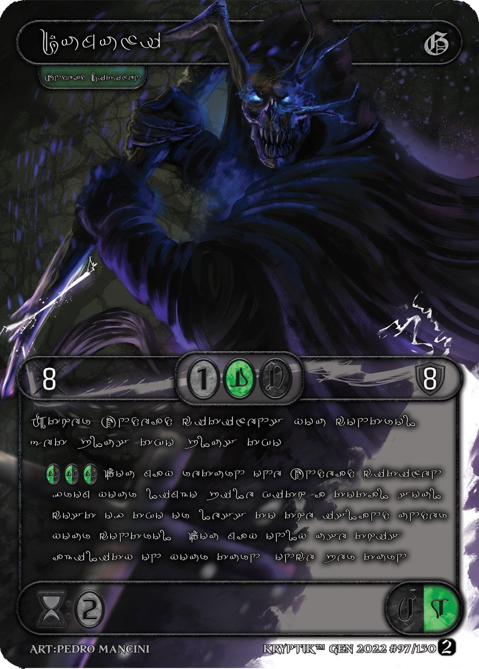 Dumuzi (Silver Kryptik Language) (97) - Kryptik TCG Single