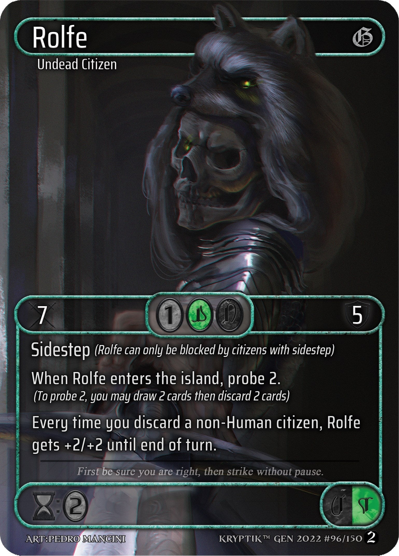 Rolfe (Box Topper) (96) - Kryptik TCG Single