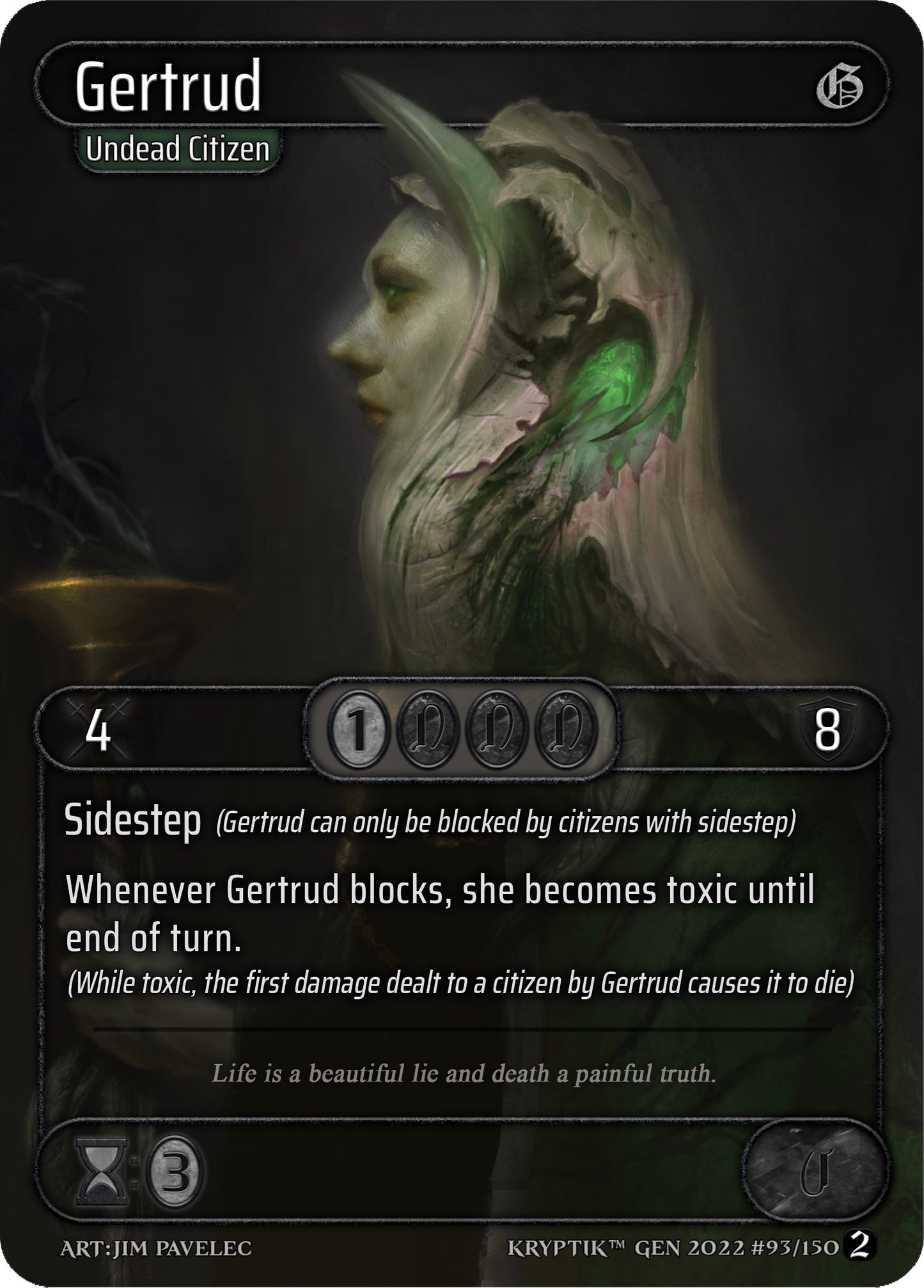 Gertrud (93) - Kryptik TCG Single