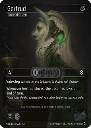Gertrud (93) - Kryptik TCG Single