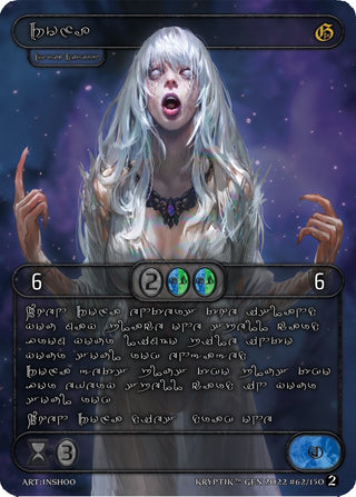 Roza (Silver Kryptik Language) (62) - Kryptik TCG Single