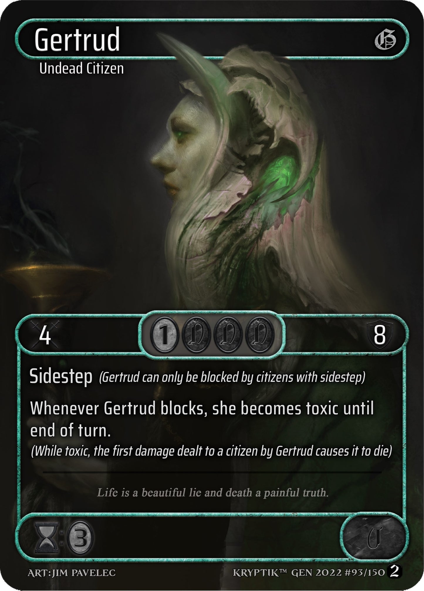 Gertrud (Box Topper) (93) - Kryptik TCG Single
