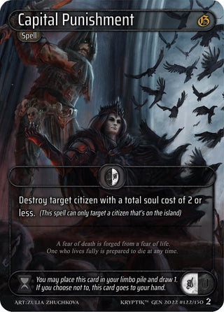 Capital Punishment (122) - Kryptik TCG Single