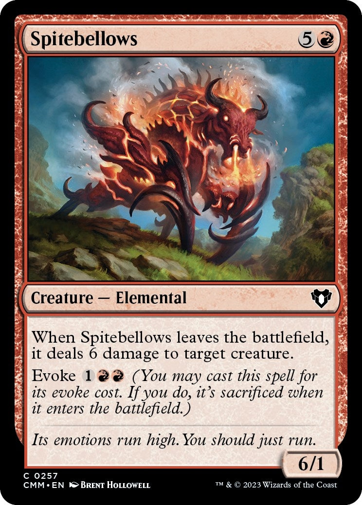 Spitebellows (257) [CMM] - MTG Single