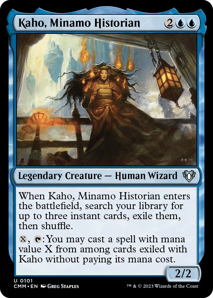 Kaho Minamo Historian (101) [CMM] - MTG Single