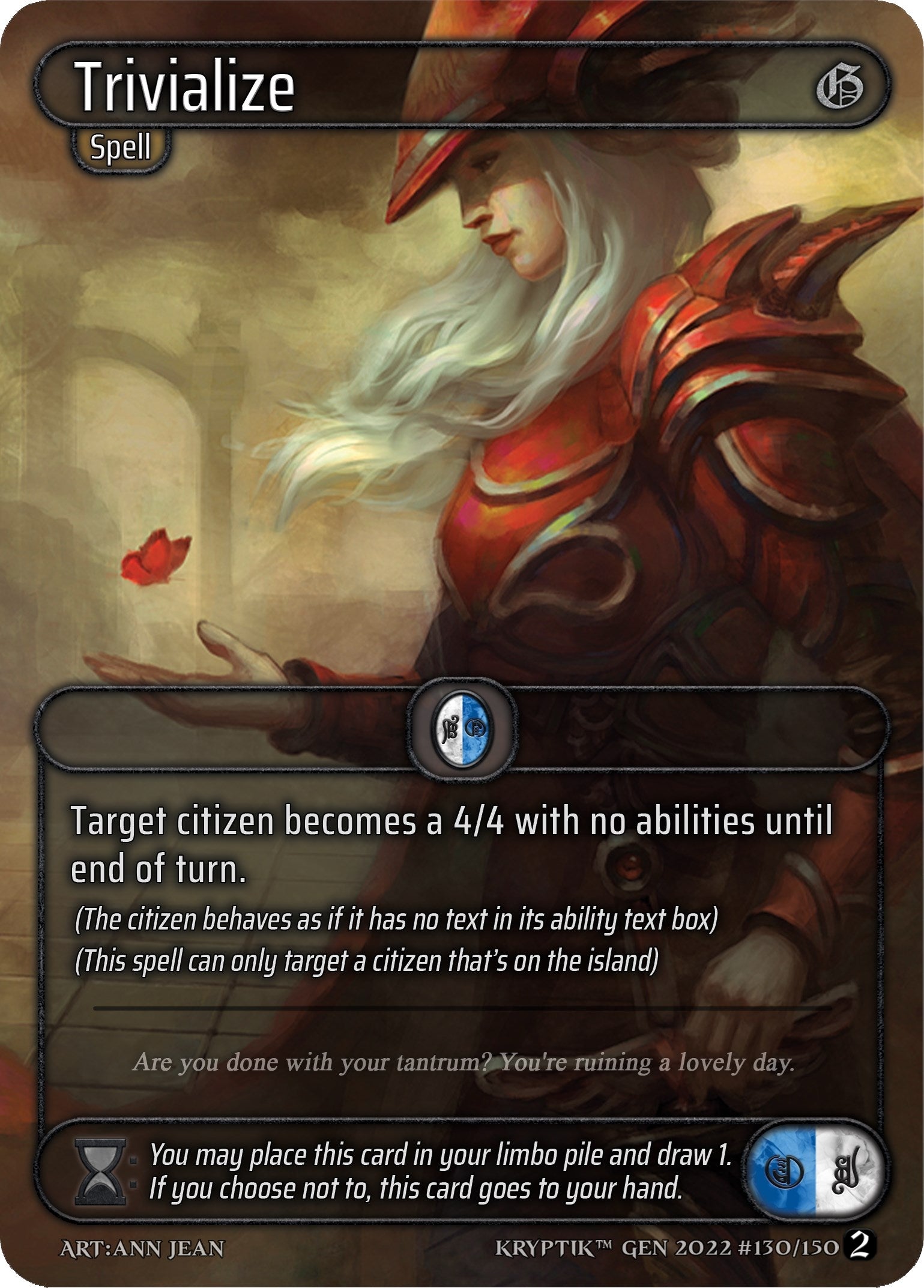 Trivialize (130) - Kryptik TCG Single