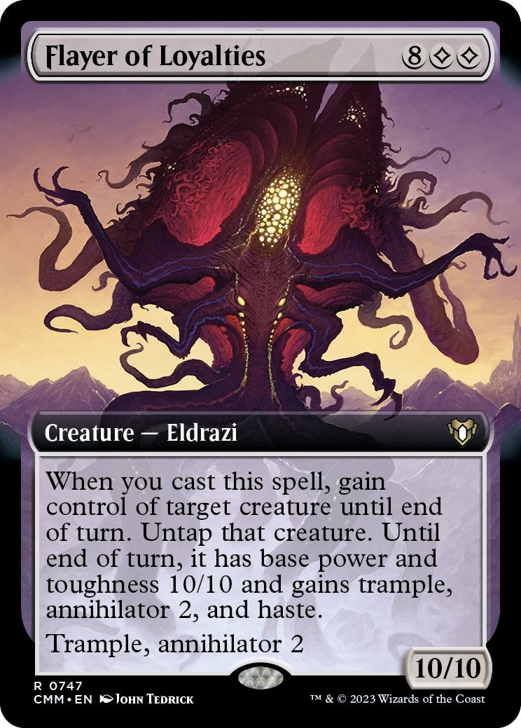 Flayer of Loyalties (Extended Art) (747) [CMM] - MTG Single