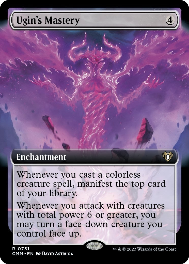 Ugin’s Mastery (Extended Art) (751) [CMM] - MTG Single