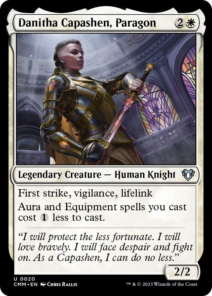 Danitha Capashen Paragon (20) [CMM] - MTG Single
