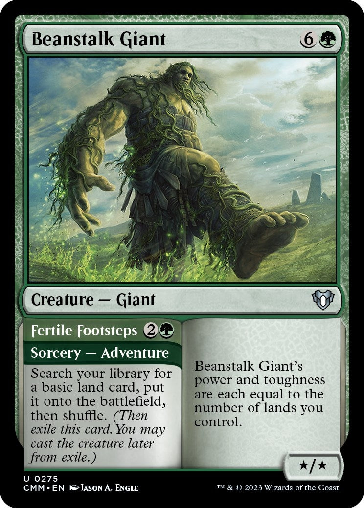 Beanstalk Giant (275) [CMM] - MTG Single