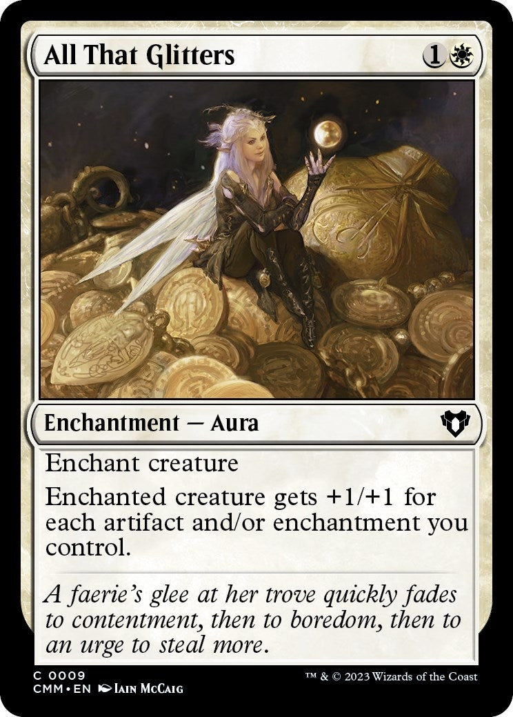 All That Glitters (9) [CMM] - MTG Single