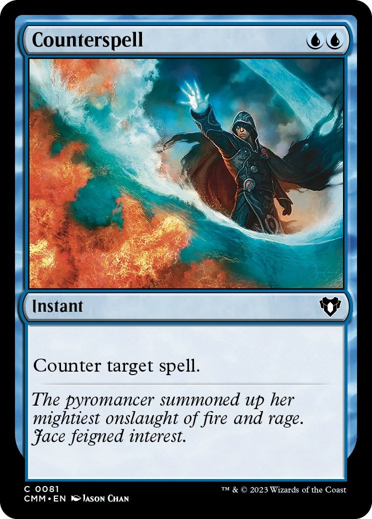 Counterspell (81) [CMM] - MTG Single